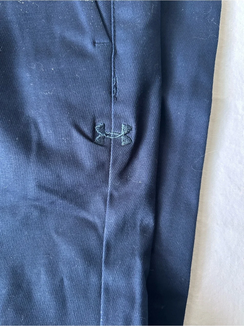 Under Armour Men's Navy Blue Chino Golf Pants Straight 30x36 $85 MSRP
